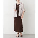 配色ヘンリータンクワンピース | RMAF　NICE CLAUP / OLIVE des OLIVE | 詳細画像14 
