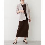 配色ヘンリータンクワンピース | RMAF　NICE CLAUP / OLIVE des OLIVE | 詳細画像15 