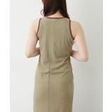 配色ヘンリータンクワンピース | RMAF　NICE CLAUP / OLIVE des OLIVE | 詳細画像5 