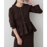 【セットアップ】Web限定 裾フリルプルオーバー×ナロースカート | RMAF　NICE CLAUP / OLIVE des OLIVE | 詳細画像12 