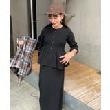 【セットアップ】Web限定 裾フリルプルオーバー×ナロースカート | RMAF　NICE CLAUP / OLIVE des OLIVE | 詳細画像2 