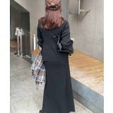 【セットアップ】Web限定 裾フリルプルオーバー×ナロースカート | RMAF　NICE CLAUP / OLIVE des OLIVE | 詳細画像5 