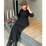【セットアップ】Web限定 裾フリルプルオーバー×ナロースカート | RMAF　NICE CLAUP / OLIVE des OLIVE | 詳細画像6 