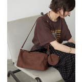 ブラウン | 【Web限定】スエード横長ショルダーバッグ | RMAF NICE CLAUP / OLIVE des OLIVE