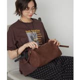 【Web限定】スエード横長ショルダーバッグ | RMAF NICE CLAUP / OLIVE des OLIVE | 詳細画像4