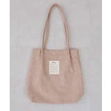 ピンク | フェイクスエードハンドルタックトート | RMAF NICE CLAUP / OLIVE des OLIVE