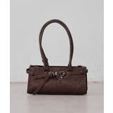 ブラウン | 【Autumn Bag Series】ベルトボストンバッグ | NICE CLAUP / OLIVE des OLIVE OUTLET