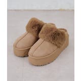 ベージュ | フェイクムートンサンダル | RMAF　NICE CLAUP / OLIVE des OLIVE