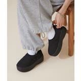 ブラック | 【S-LLサイズ】厚底スリッポン | RMAF NICE CLAUP / OLIVE des OLIVE