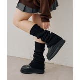ブラック | レッグウォーマー | RMAF　NICE CLAUP / OLIVE des OLIVE