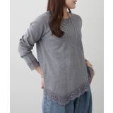 【Web限定】レース付プルオーバー | RMAF NICE CLAUP / OLIVE des OLIVE | 詳細画像3