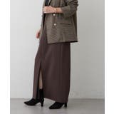 【Web限定】スリット入りナロースカート | RMAF NICE CLAUP / OLIVE des OLIVE | 詳細画像15