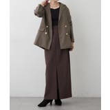 【Web限定】スリット入りナロースカート | RMAF NICE CLAUP / OLIVE des OLIVE | 詳細画像17