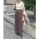 【Web限定】スリット入りナロースカート | RMAF NICE CLAUP / OLIVE des OLIVE | 詳細画像25