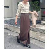 【Web限定】スリット入りナロースカート | RMAF NICE CLAUP / OLIVE des OLIVE | 詳細画像27