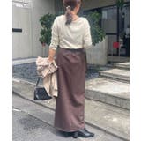 【Web限定】スリット入りナロースカート | RMAF NICE CLAUP / OLIVE des OLIVE | 詳細画像28