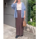 【Web限定】スリット入りナロースカート | RMAF NICE CLAUP / OLIVE des OLIVE | 詳細画像30