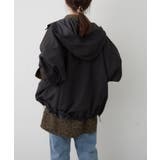 フード付袖ボリュームマンパ | RMAF NICE CLAUP / OLIVE des OLIVE | 詳細画像12