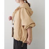 フード付袖ボリュームマンパ | RMAF NICE CLAUP / OLIVE des OLIVE | 詳細画像3