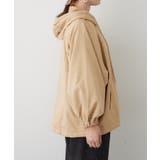 フード付袖ボリュームマンパ | RMAF NICE CLAUP / OLIVE des OLIVE | 詳細画像14