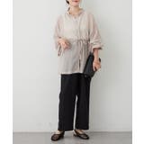【Web限定】ウエストギャザーチュニック+タンクトップ | RMAF　NICE CLAUP / OLIVE des OLIVE | 詳細画像18 