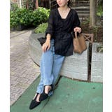 【Web限定】ウエストギャザーチュニック+タンクトップ | RMAF　NICE CLAUP / OLIVE des OLIVE | 詳細画像24 
