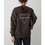 【Web限定】大人カジュアル トライアングルロゴプルオーバー | RMAF NICE CLAUP / OLIVE des OLIVE | 詳細画像26