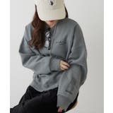 ブルー | 【Web限定】大人カジュアル トライアングルロゴプルオーバー | RMAF NICE CLAUP / OLIVE des OLIVE