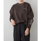 ブラウン | 【Web限定】大人カジュアル トライアングルロゴプルオーバー | RMAF NICE CLAUP / OLIVE des OLIVE