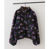 花柄ジップボアブルゾン | RMAF NICE CLAUP / OLIVE des OLIVE | 詳細画像17