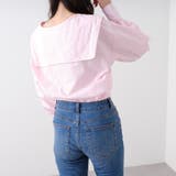 大衿パイピングブラウス | OLIVE des OLIVE OUTLET | 詳細画像17