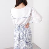 大衿パイピングブラウス | OLIVE des OLIVE OUTLET | 詳細画像3