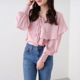 ケープ襟ブラウス | OLIVE des OLIVE OUTLET | 詳細画像1