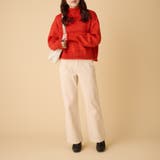 ミックスニットハイネックプルオーバー | OLIVE des OLIVE OUTLET | 詳細画像13