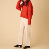 ミックスニットハイネックプルオーバー | OLIVE des OLIVE OUTLET | 詳細画像15