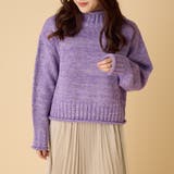 ミックスニットハイネックプルオーバー | OLIVE des OLIVE OUTLET | 詳細画像18