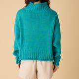 ミックスニットハイネックプルオーバー | OLIVE des OLIVE OUTLET | 詳細画像26