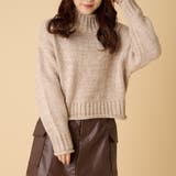 ミックスニットハイネックプルオーバー | OLIVE des OLIVE OUTLET | 詳細画像2