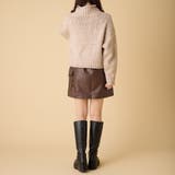 ミックスニットハイネックプルオーバー | OLIVE des OLIVE OUTLET | 詳細画像5