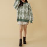 ジャガードアーガイルプルオーバー | OLIVE des OLIVE OUTLET | 詳細画像24