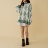 ジャガードアーガイルプルオーバー | OLIVE des OLIVE OUTLET | 詳細画像25