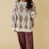 ジャガードアーガイルプルオーバー | OLIVE des OLIVE OUTLET | 詳細画像3