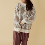 ジャガードアーガイルプルオーバー | OLIVE des OLIVE OUTLET | 詳細画像5