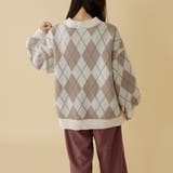 ジャガードアーガイルプルオーバー | OLIVE des OLIVE OUTLET | 詳細画像6