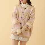 ダブルフロントスペースダイカーディガン | OLIVE des OLIVE OUTLET | 詳細画像3