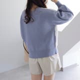 前後2WAYアーガイル柄クルーカーディガン | OLIVE des OLIVE OUTLET | 詳細画像15