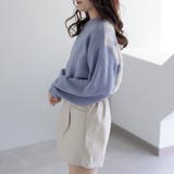 前後2WAYアーガイル柄クルーカーディガン | OLIVE des OLIVE OUTLET | 詳細画像19