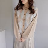 前後2WAYアーガイル柄クルーカーディガン | OLIVE des OLIVE OUTLET | 詳細画像21