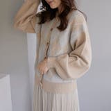 前後2WAYアーガイル柄クルーカーディガン | OLIVE des OLIVE OUTLET | 詳細画像22