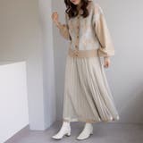 前後2WAYアーガイル柄クルーカーディガン | OLIVE des OLIVE OUTLET | 詳細画像24